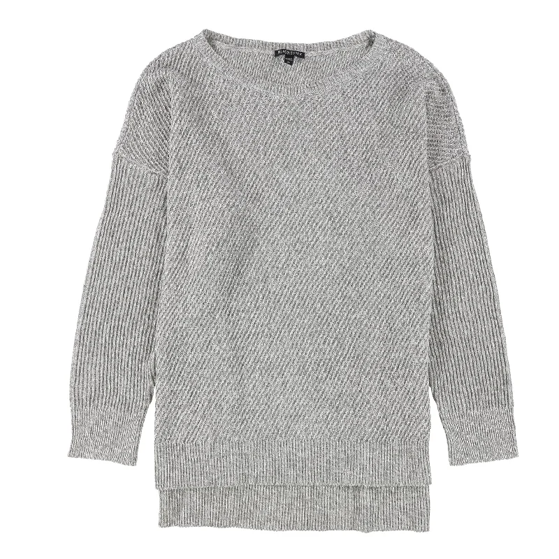 Eileen Fisher Womens Ballet Neck Box-Top Pullover Sweater, Grey, 2X