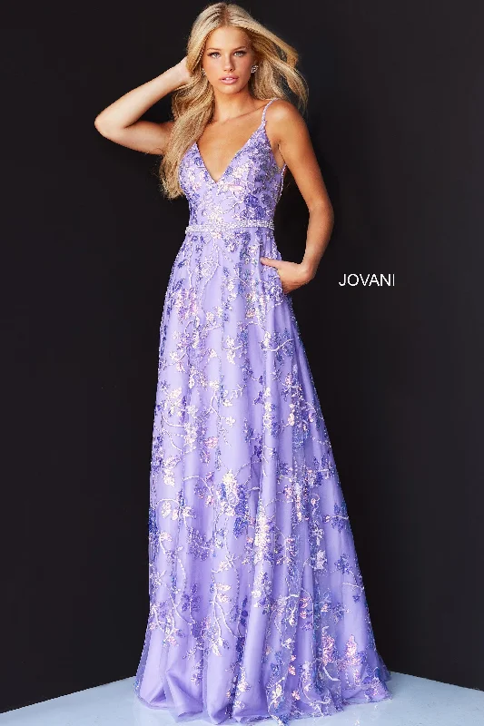 Jovani JVN06814A Lilac 0 Sale