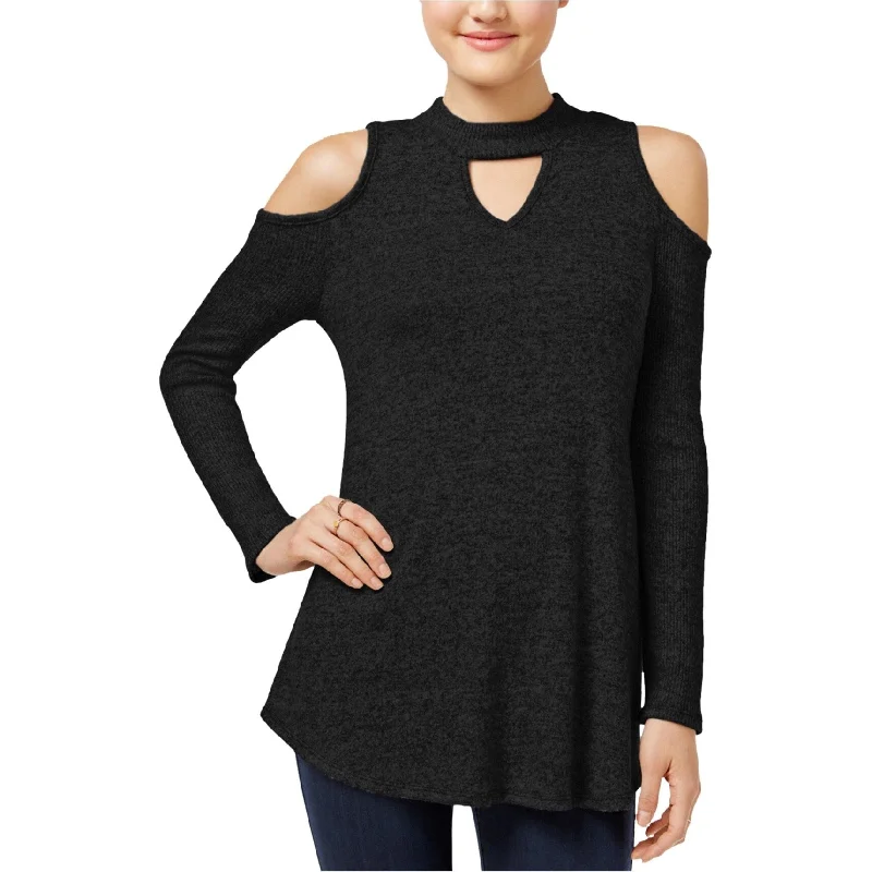 BCX Womens Trapeze Pullover Blouse, Black, Small