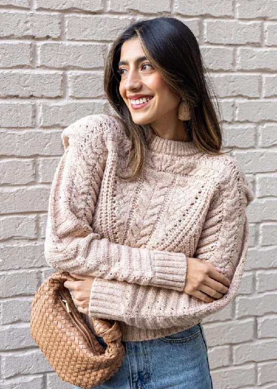 ASTR The Label Tabitha Sweater - Oatmeal ***FINAL SALE***