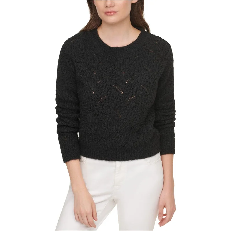 Dkny Womens Solid Knit Sweater