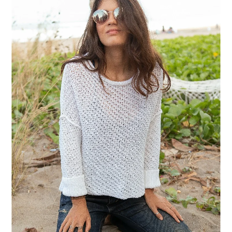 Isla Cotton Crew Sweater