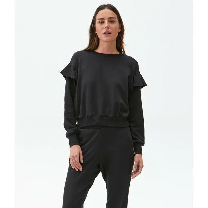 Kacey Ruffle Sleeve Pullover