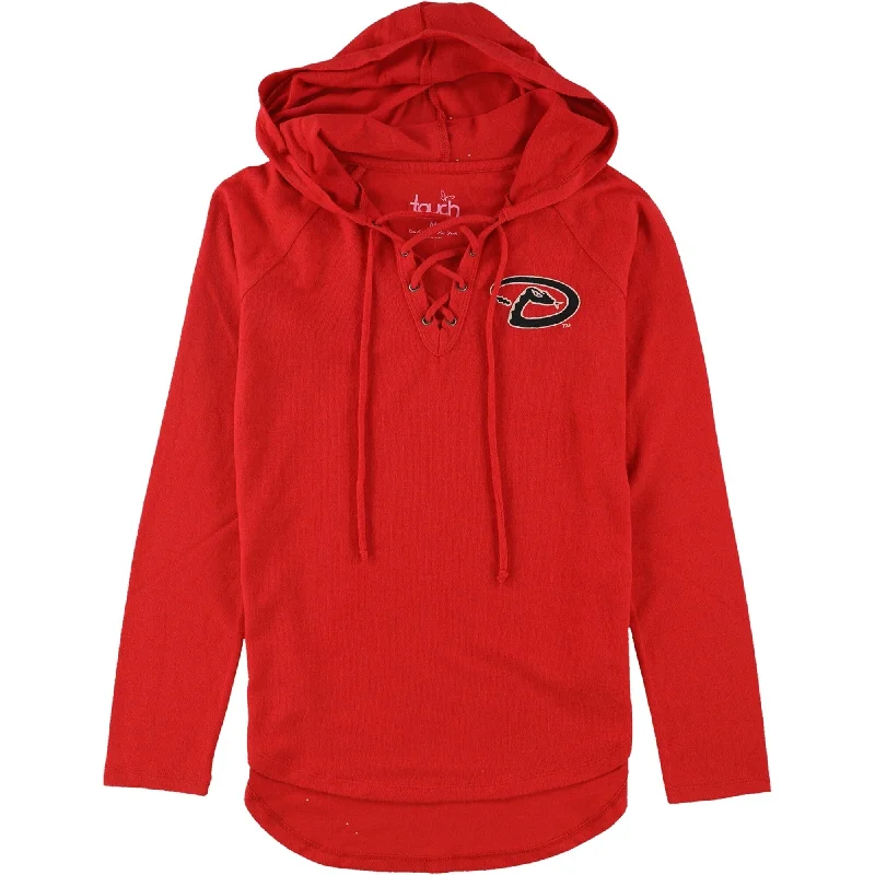 Touch Womens Arizona Diamondbacks Hooded Sweater, Red, Medium