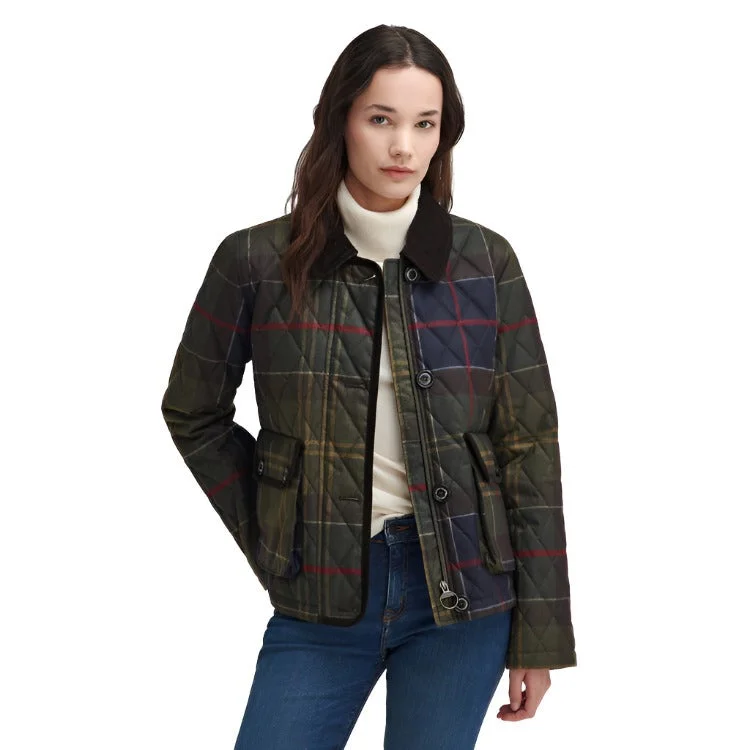 Barbour Ladies Loudon Quilt Jacket - Classic Tartan