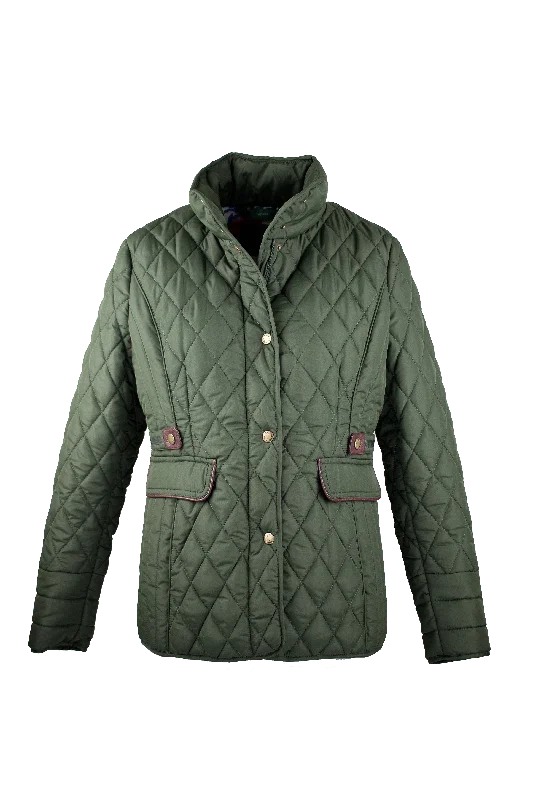 LJ002 - Ladies Maya Quilted Jacket - GREEN