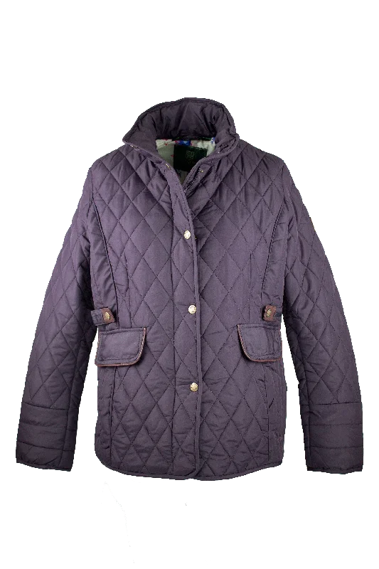 LJ002 - Ladies Maya Quilted Jacket - PLUM