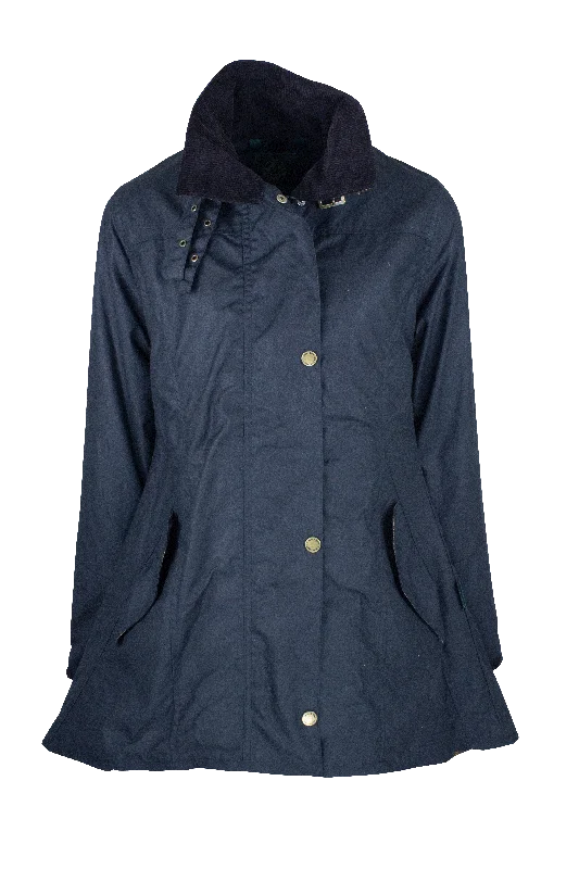 W02 - Women's Olivia Waxed Jacket - NAVY