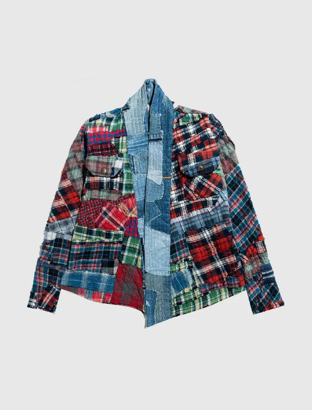 PLAID STITCHWORK GL1 SHIRT