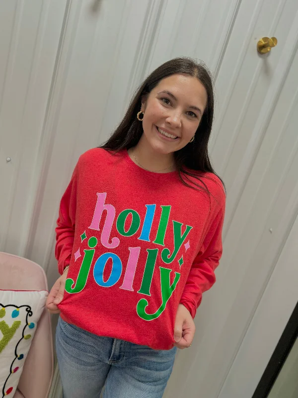 Holly Jolly Long Sleeve Tee