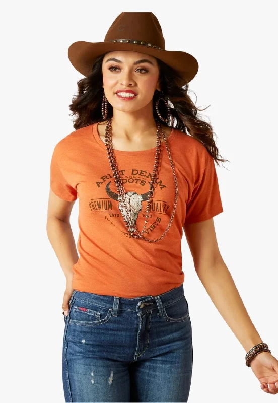 Ariat Womens Bison Skull T-Shirt