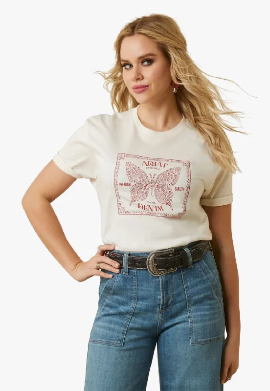 Ariat Womens Butterfly Bandana T-Shirt