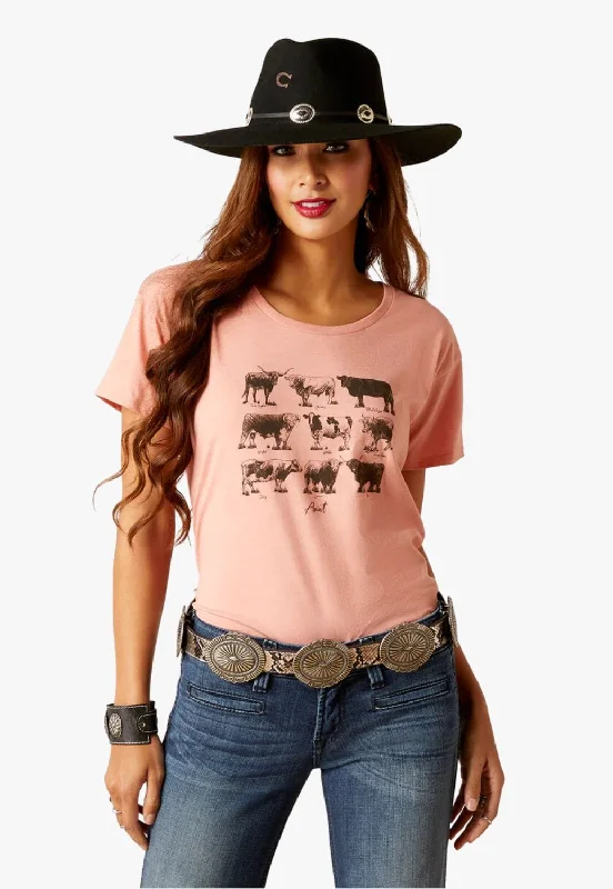 Ariat Womens Cow Chart T-Shirt