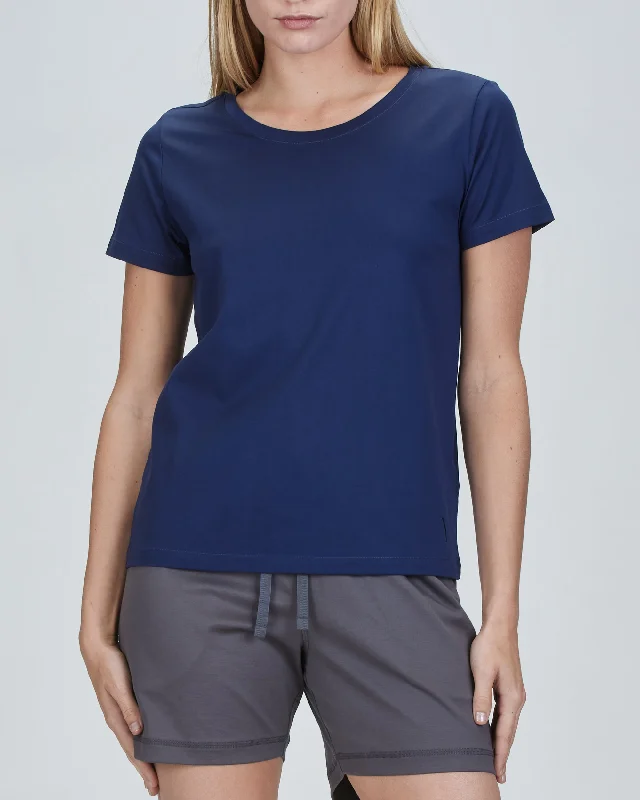 Jessie Classic - Open Scoop Neck T-Shirt