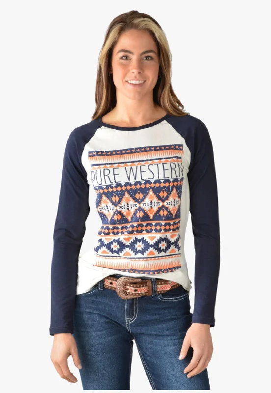 Pure Western Womens Jolene Long Sleeve T-Shirt