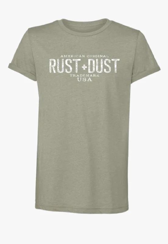 Rust & Dust Womens Badge T-Shirt