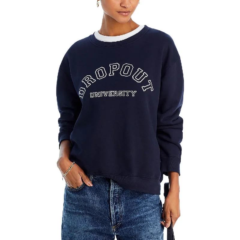 Womens Organic Cotton Graphic Sweatshirt