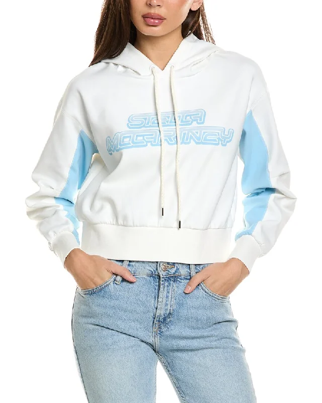 Stella Mccartney Scuba Aquaflex Logo Hoodie