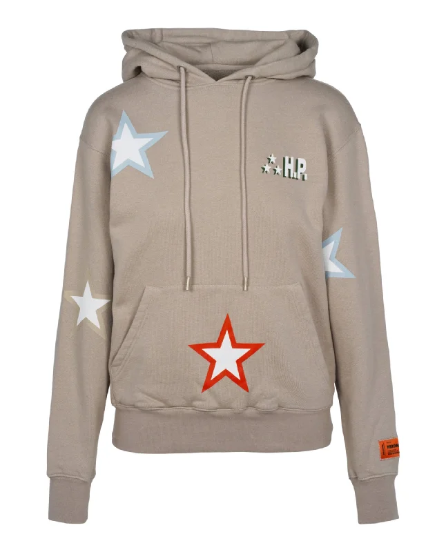 Heron Preston Womens Star Print Hoodie