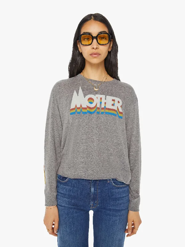 Mother - The LS Slouchy Cut Off Sweatshirt - Mother Prism