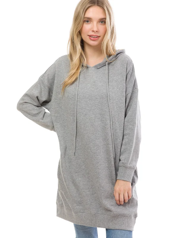 Hgrey Plus Hoodie Sweatshirt Pullover Tunic Top