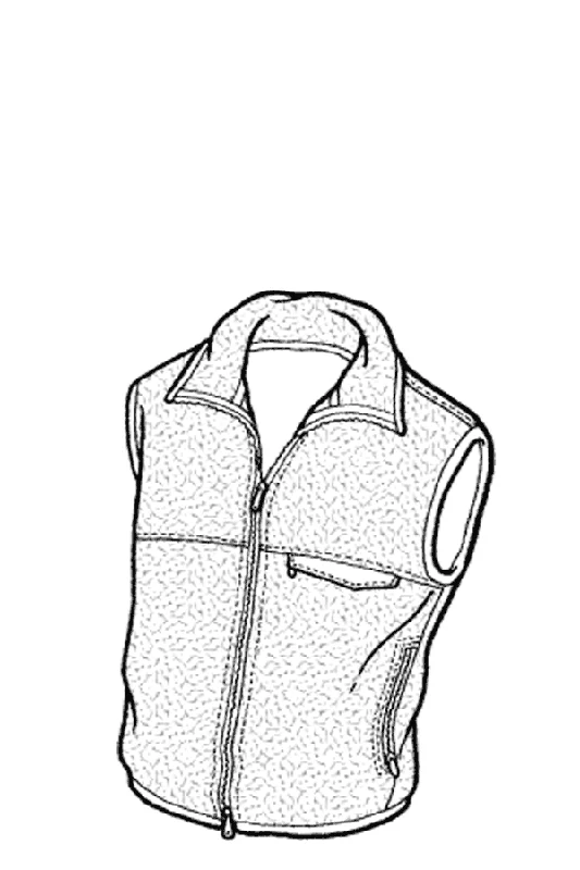 Adult’s Polar Vest Pattern - 109 - The Green Pepper Patterns